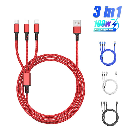 3-in-1 Fast Charging Cable