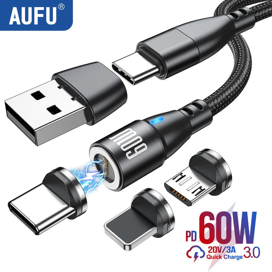 60W Magnetic Fast Charging Cable
