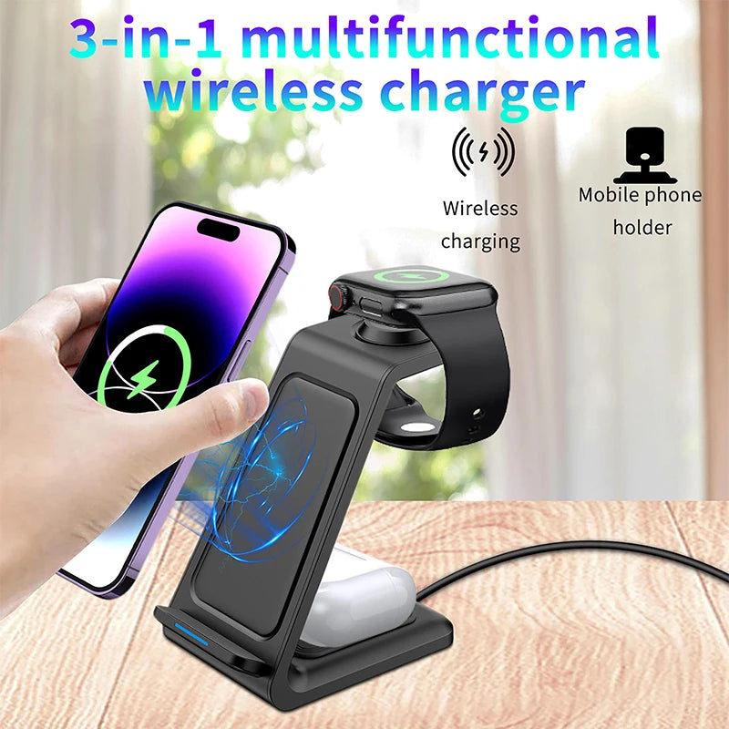 3-in-1 Wireless Charging Station