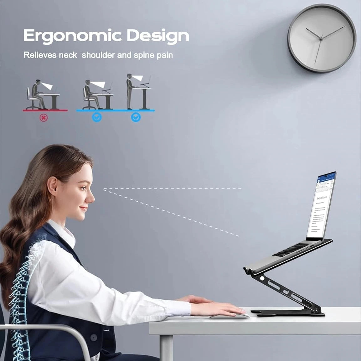 Aluminum Laptop & Tablet Stand