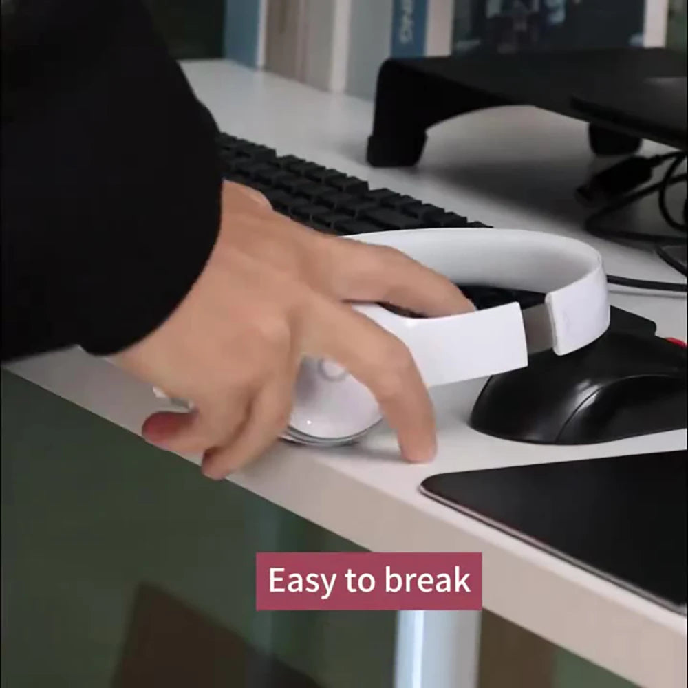 Under-Desk Headphone Hanger