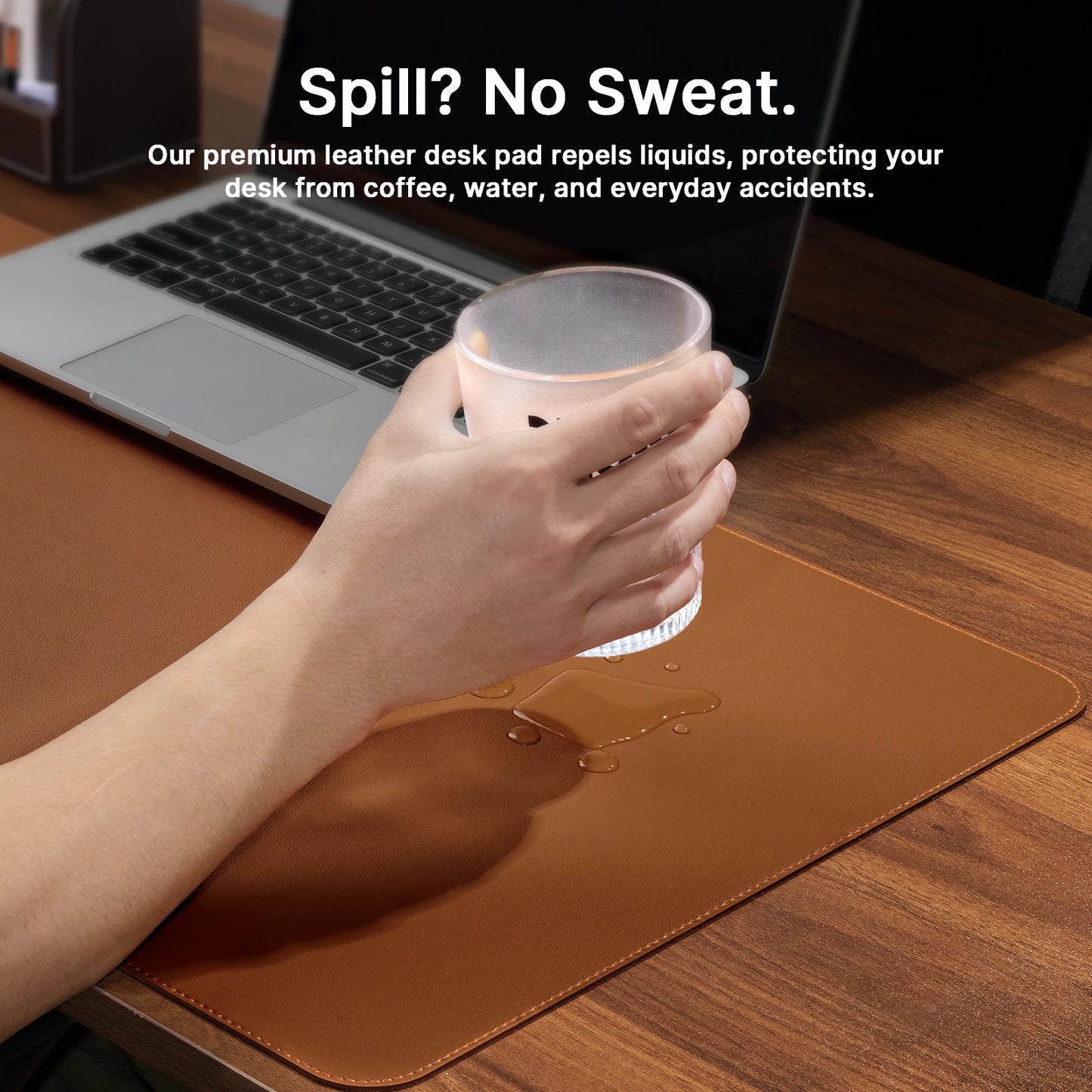 PU Leather Desk Pad & Mouse Mat