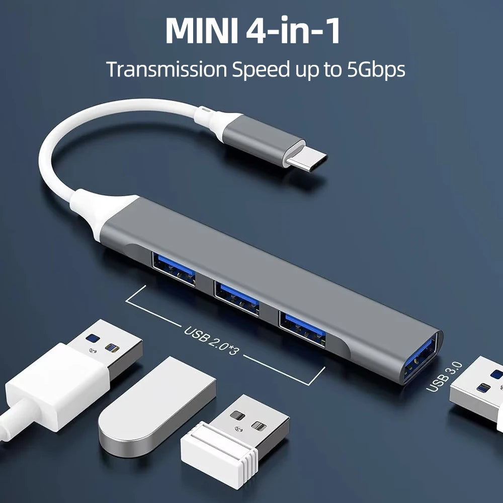 USB C Hub Multiport Adapter