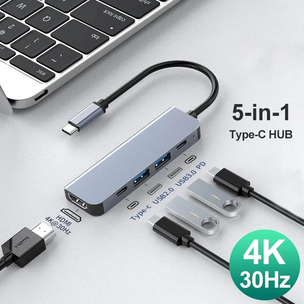 USB C Hub Multiport Adapter