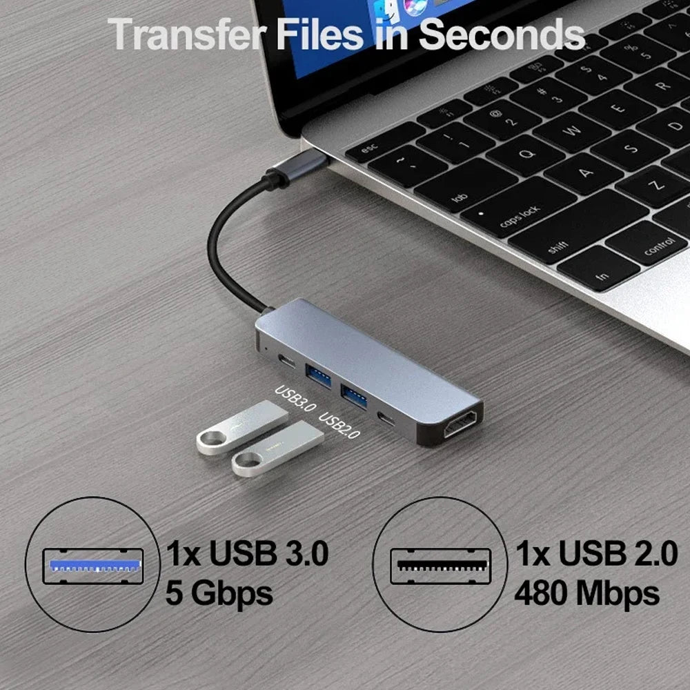 USB C Hub Multiport Adapter