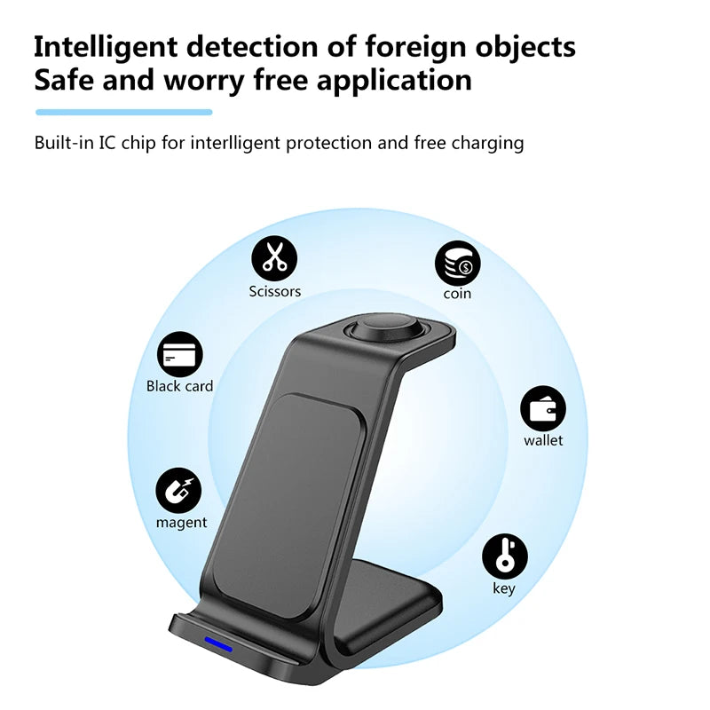3-in-1 Wireless Charging Station