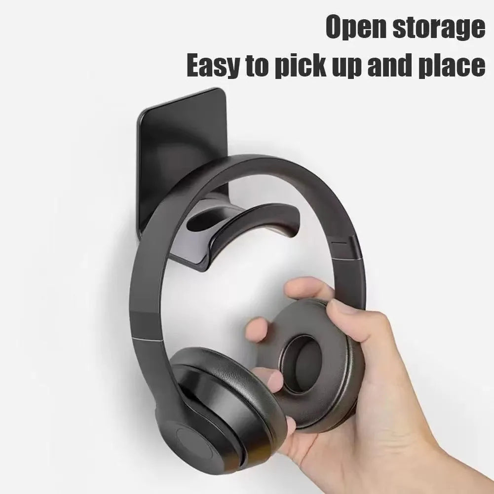 Under-Desk Headphone Hanger